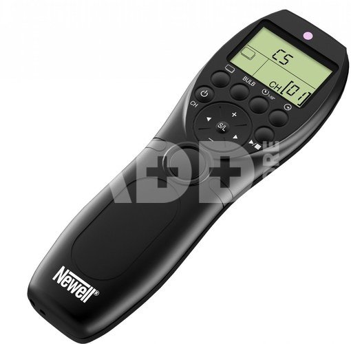 Wireless remote control with intervalometer Newell for Canon