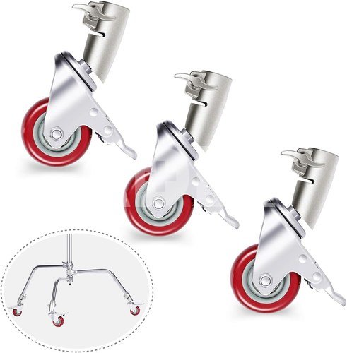 Neewer 3 vnt. studijiniai ratukai (Caster Wheels Set) 75mm 10097054