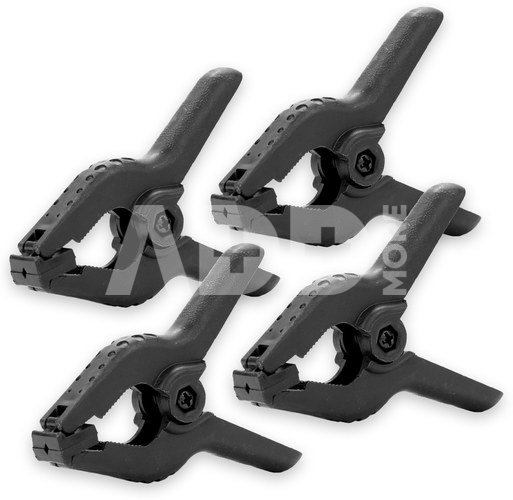 Caruba Achtergrond Klem Zwart XL (4 stuks)