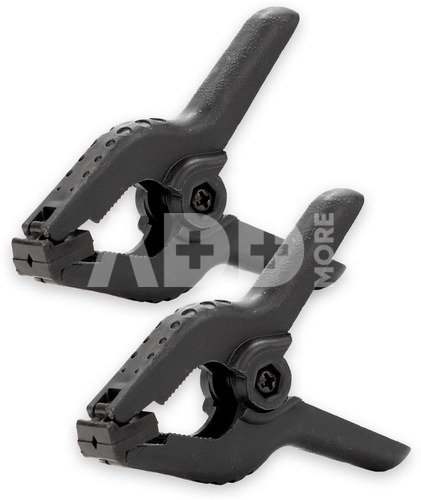Caruba Achtergrond Klem Zwart XL (2 stuks)