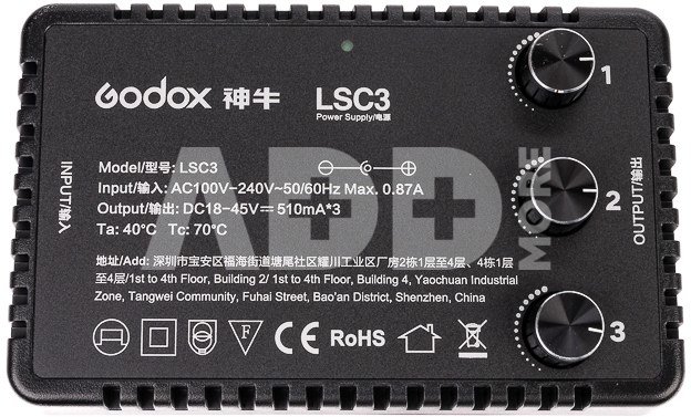 Godox Power Supply LSC3 for LST60