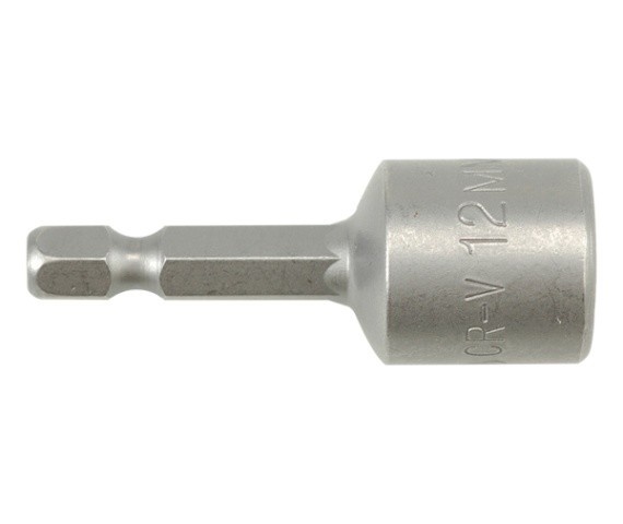 Antgalis -galvutė magnetinė CR-V, 1/4" 12x48 mm (YT-1507)