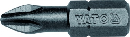 Antgalis kryžminis 1/4"x25MM, dydis PH2, S2 50 vnt (YT-7808)