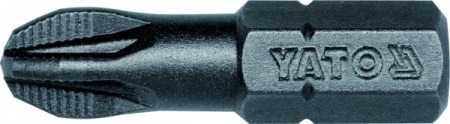 Antgalis kryžminis 1/4"x25MM, dydis PZ3, S2 50 vnt (YT-7812)