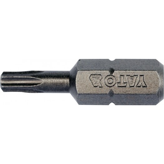 Antgalių rinkinys | 6.3 mm (1/4") | T-star (Torx) T15 | S2 | 10 vnt. (YT-78142)