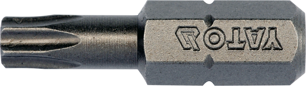 Antgalių rinkinys | 6.3 mm (1/4") | T-star (Torx) T25 | S2 | 10 vnt. (YT-78144)