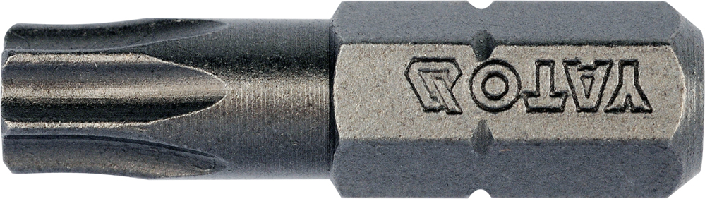 Antgalių rinkinys | 6.3 mm (1/4") | T-star (Torx) T30 | S2 | 10 vnt. (YT-78146)