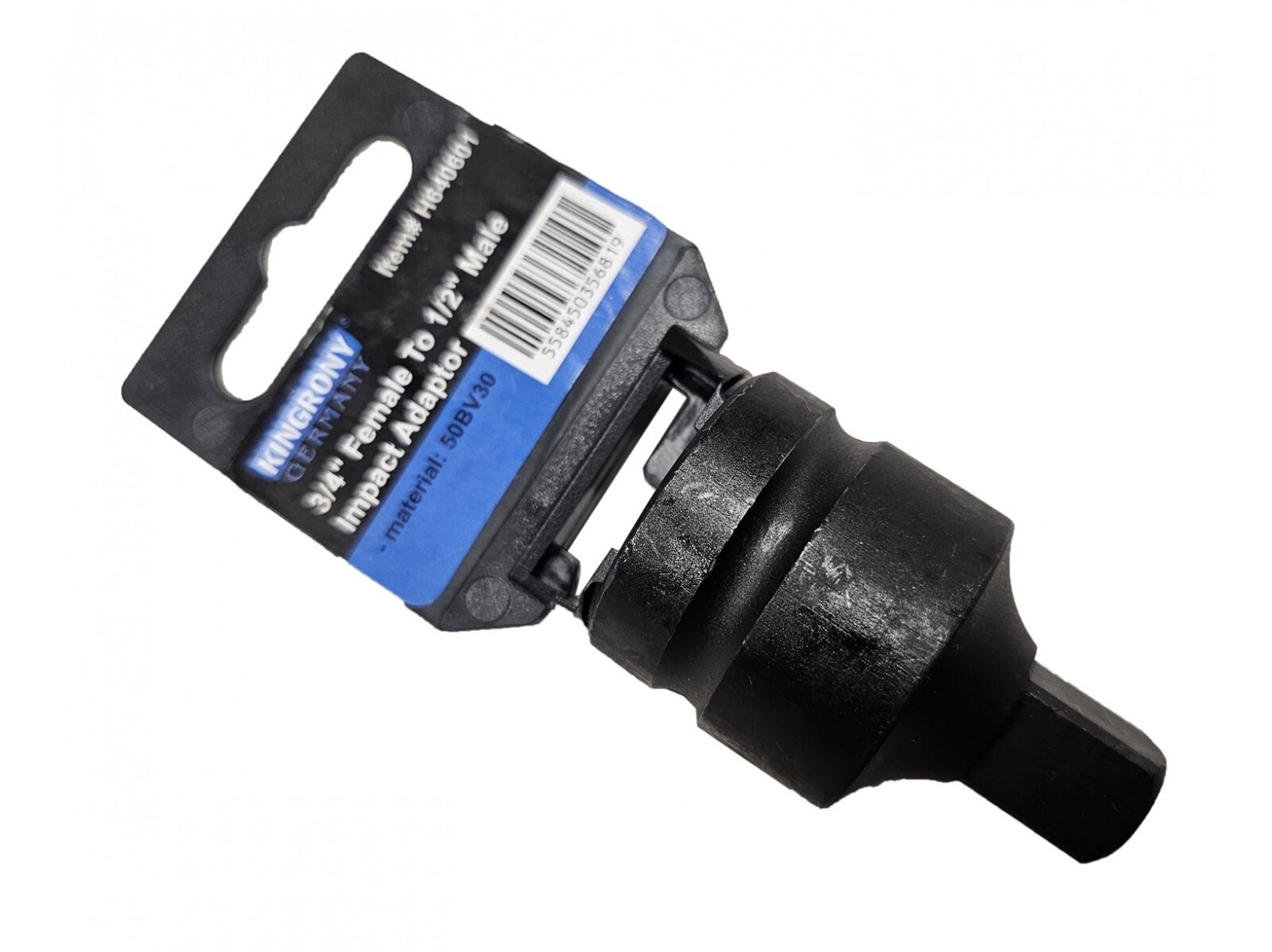 Smūginis adapteris | vidinis kvadratas 20 mm (3/4") - išorinis kvadratas 12,5 mm (1/2") (H640601)