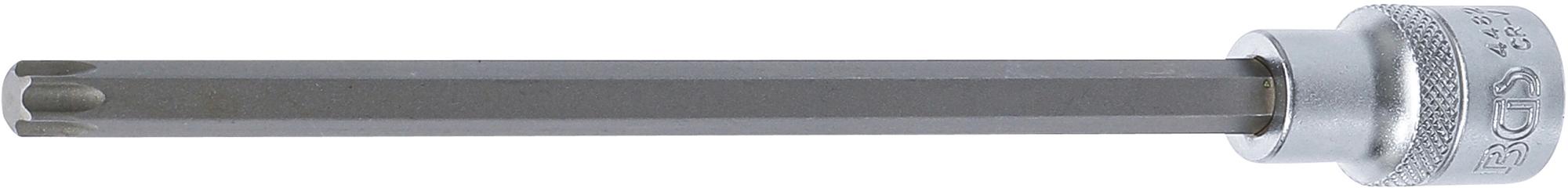 Antgalis įpresuotas į galvutę | ilgis 200 mm | 12,5 mm (1/2") | T-star (Torx) T50 (4482)