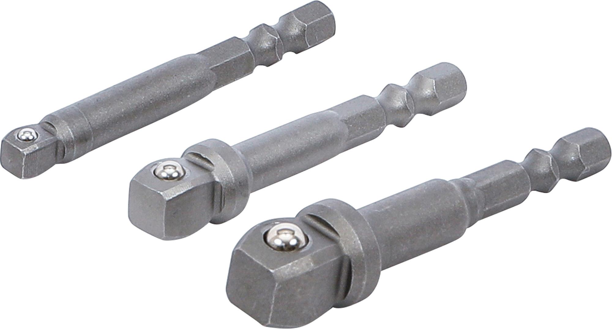 Adapterių rinkinys su šarnyrais | 6.3 mm (1/4") | 3 vnt. (9162)