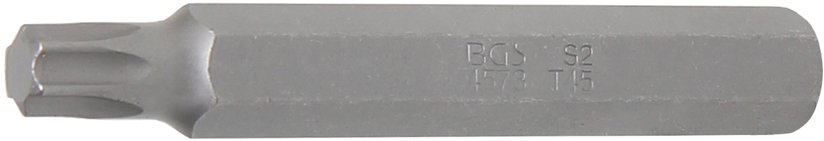 Antgalis | ilgis 75 mm | 10 mm (3/8") storis | T-Star (Torx) T45 (4573)