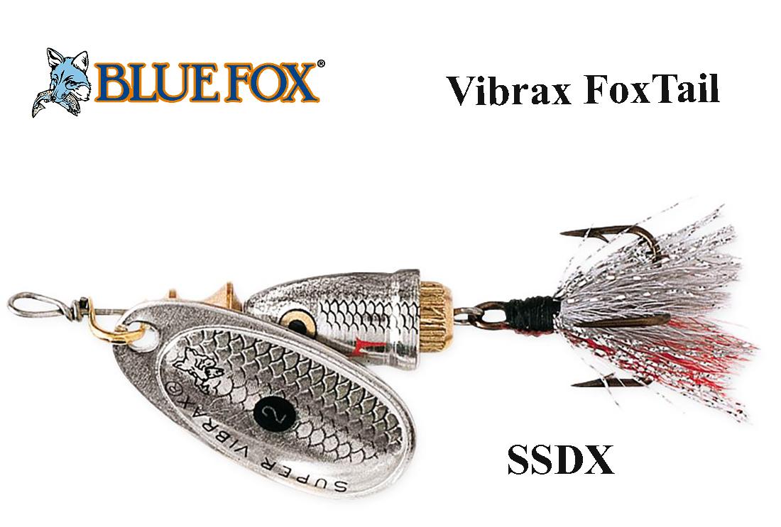 Sukriukė (blizgė) Blue Fox Vibrax Foxtail SSDX 4 g