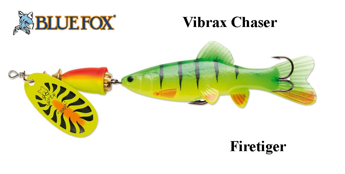 Sukriukė Blue Fox Vibrax Chaser BFVCH Firetiger 13 g