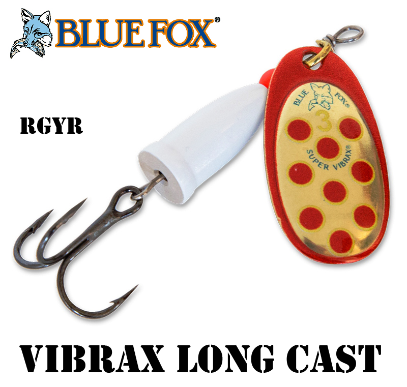 Sukriukė Vibrax Long Cast RGYR 11 g