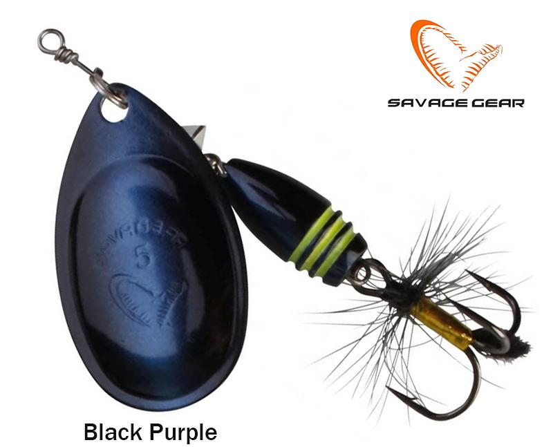 Savage gear sukriukė Rotex Black Purple 3.5 g