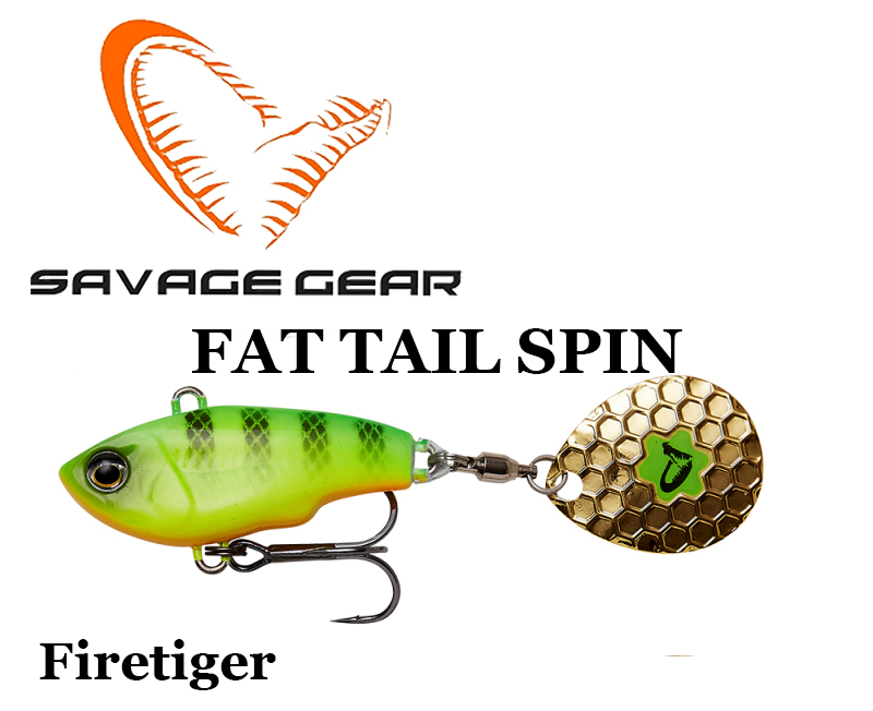 Savage Gear Fat Tail Spin Firetiger 9 g