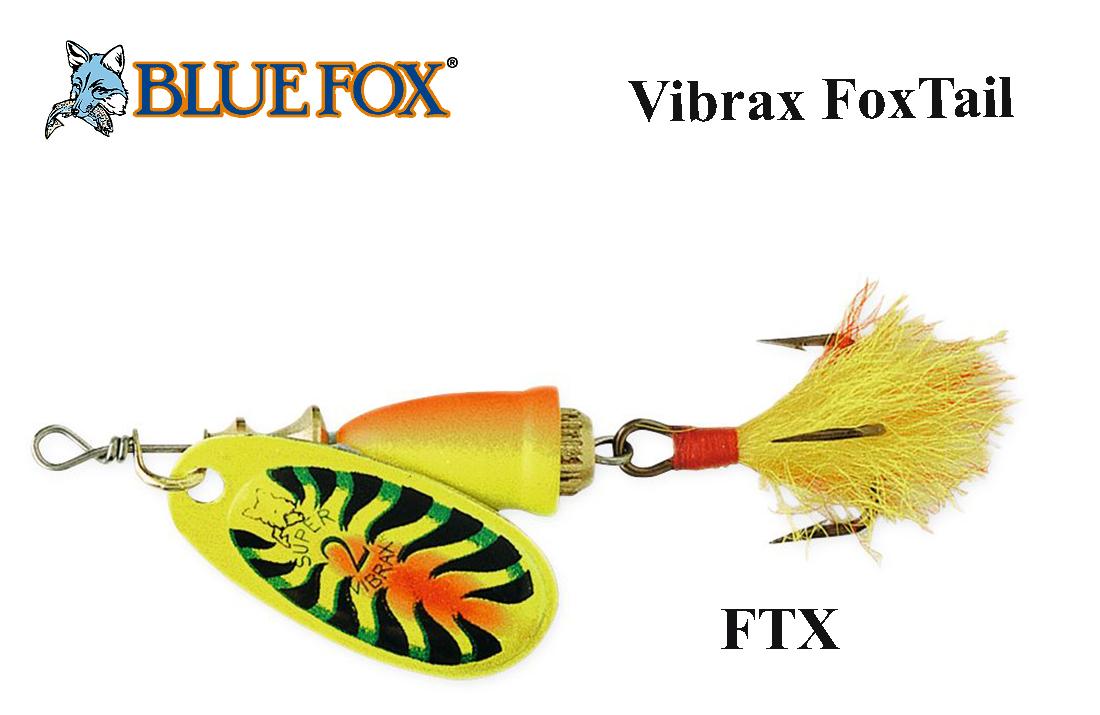 Sukriukė (blizgė) Blue Fox Vibrax Foxtail FTX 4 g