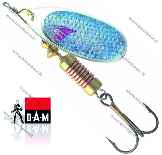 Sukriukės (blizgės) DAM effzett nature 3D spinner kuoja 12 g