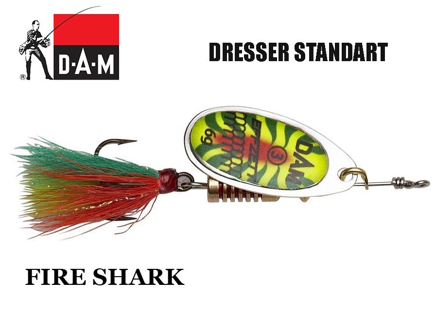 Sukriukė DAM effzett Dresser Fire Shark 3 g