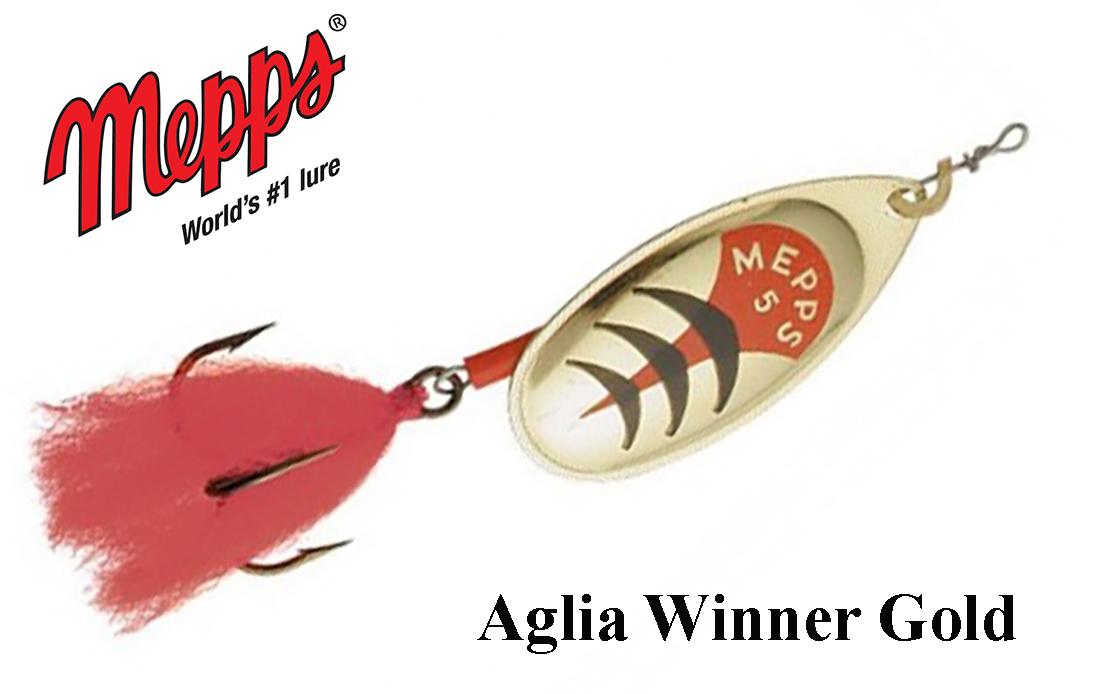 Mepps Aglia Winner Gold 2 g