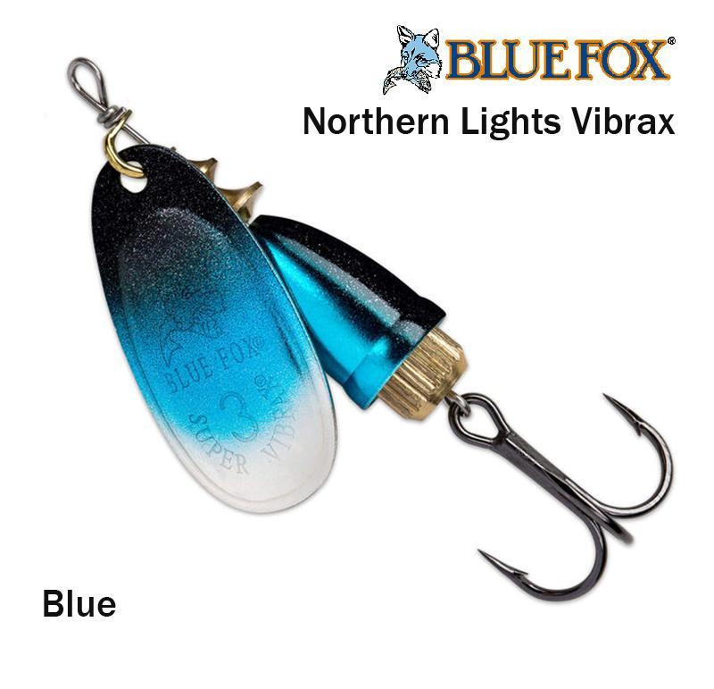 Sukriukė Blue Fox Northern Lights Vibrax Blue 6 g