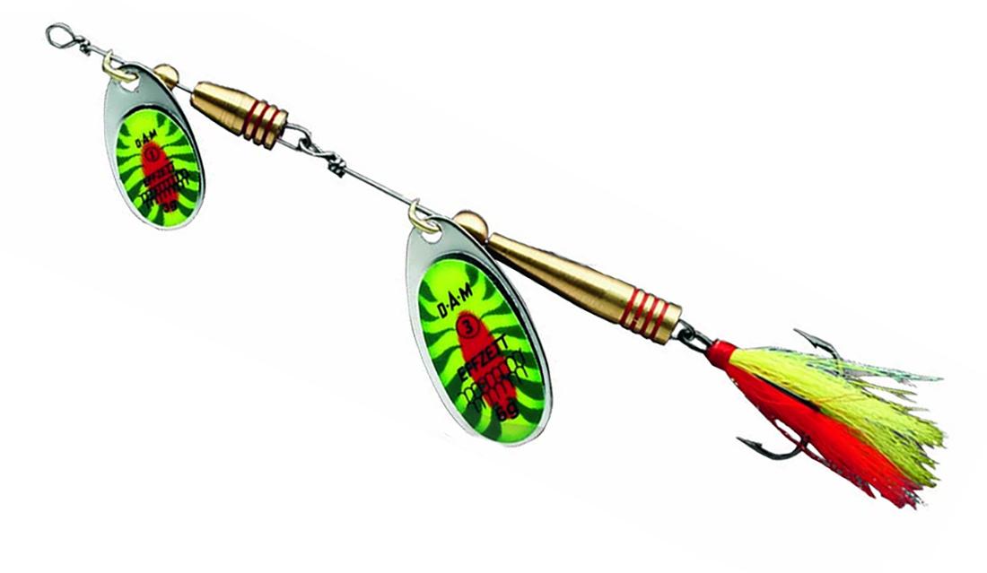 Sukriukė DAM Effzett Tandem Dresser Spinner Fire 20 g