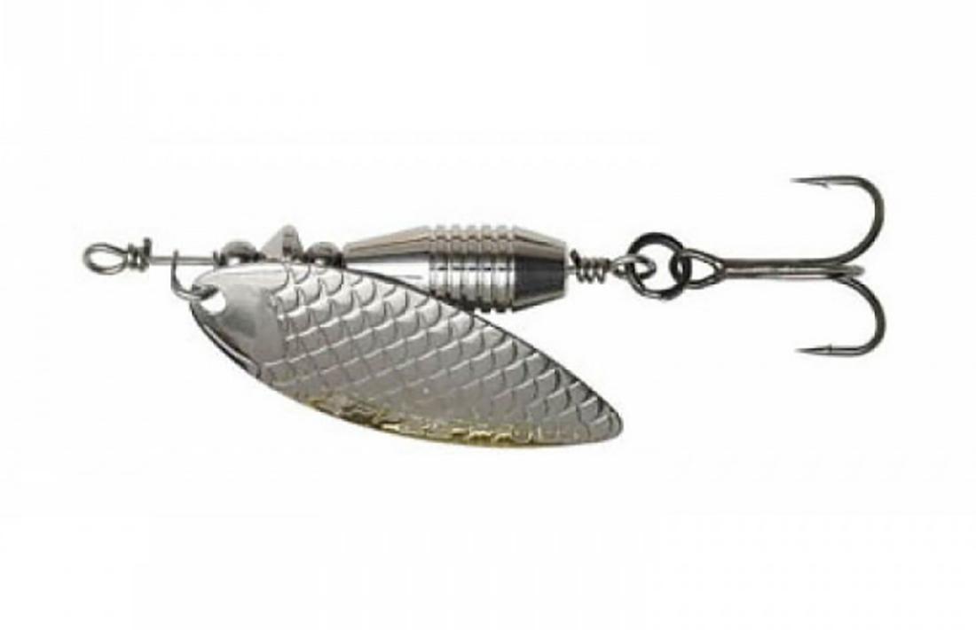 Sukriukė DAM Effzett Fast Water Spinners Silver 10 g