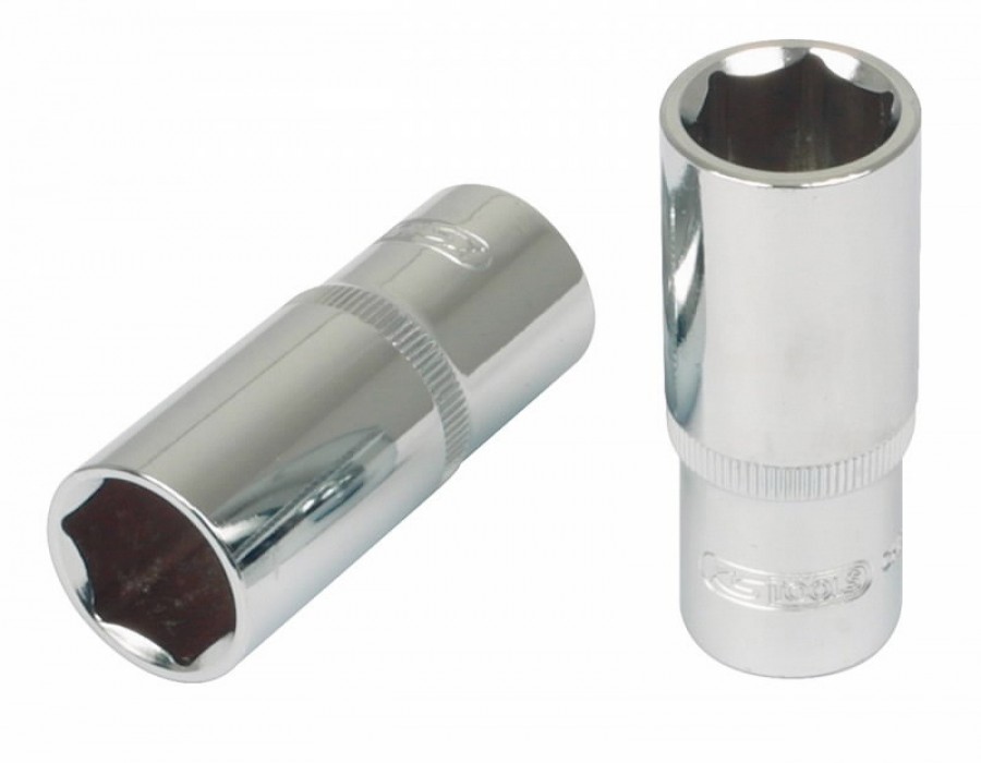 Šešiakampė galvutė CHROME 1/2", ilga 12mm, KS Tools