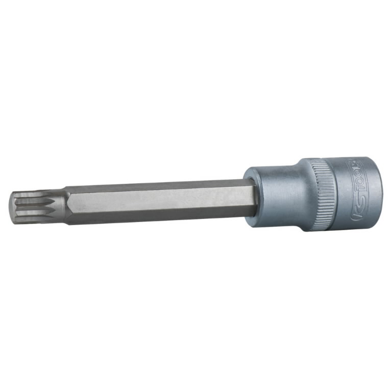 Antgalis galvutė, 1/2", ilga, XZN M10, KS Tools