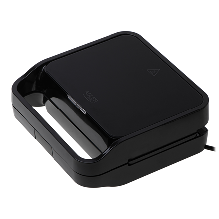 Sumuštinių keptuvė Adler Sandwich maker 2 in 1  AD 3070b  850 W  Number of plates 2  Black