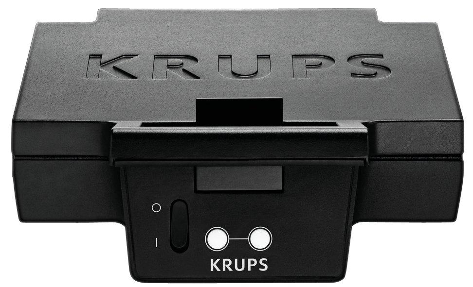 Krups FDK452 sumuštinių keptuvė 850 W Juoda