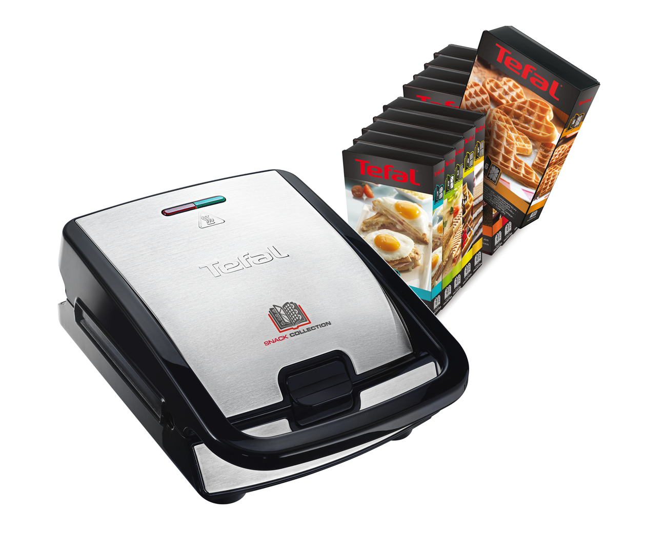 Sumuštinių keptuvė TEFAL SW854D16 su keičiamomis plokštelėmis