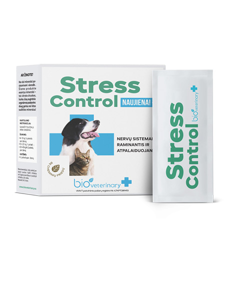 Bioveterinary Stress Control papildai šunims ir katėms nervų sistemai, N28