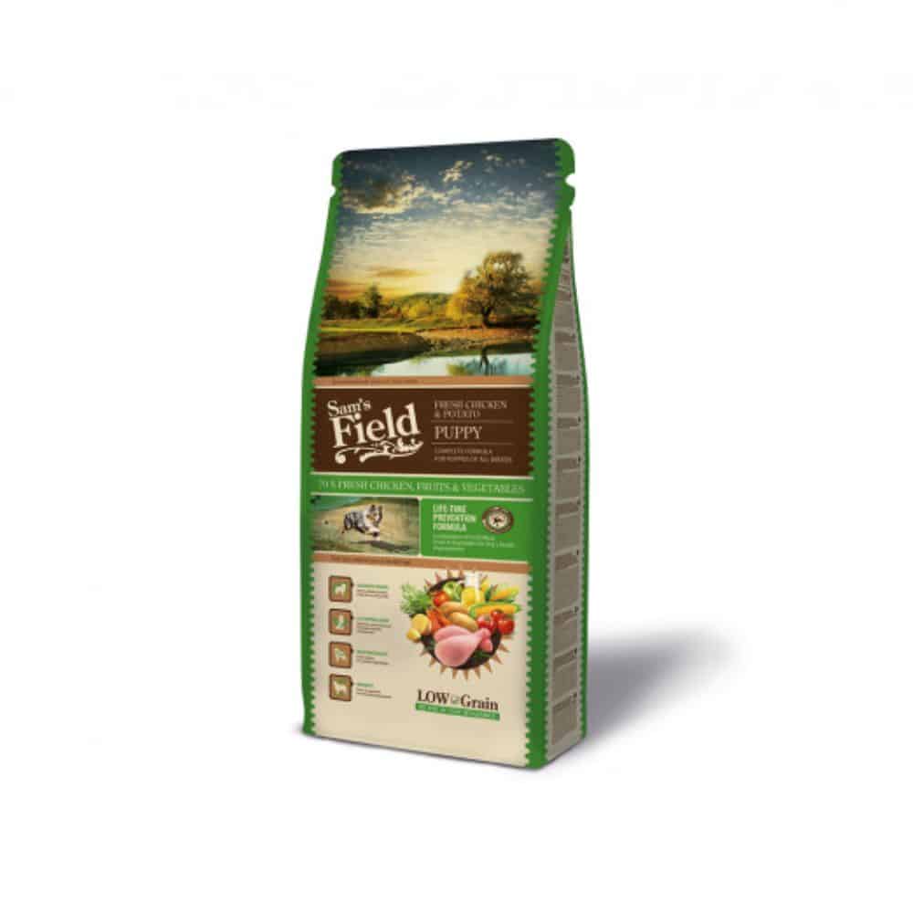 Sam´s Field Fresh Chicken & Potato PUPPY sausas maistas šuniukams 13kg