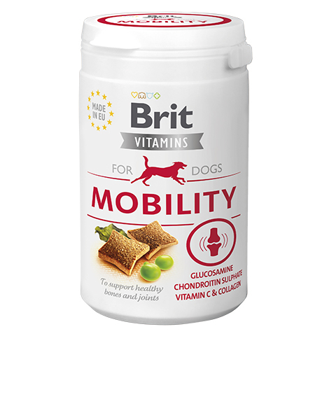 Brit Vitamins Mobility papildai šunų sąnariams, 150 g