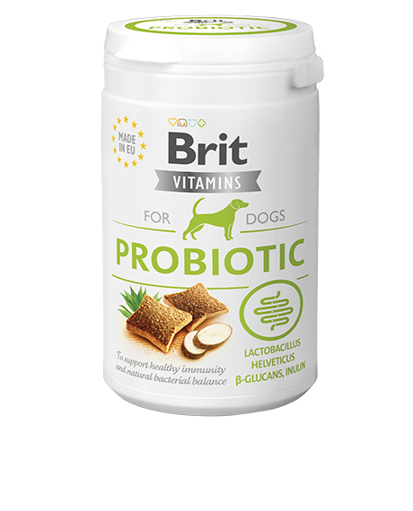 Brit Vitamins Probiotic papildai šunims virškinimui, 150 g