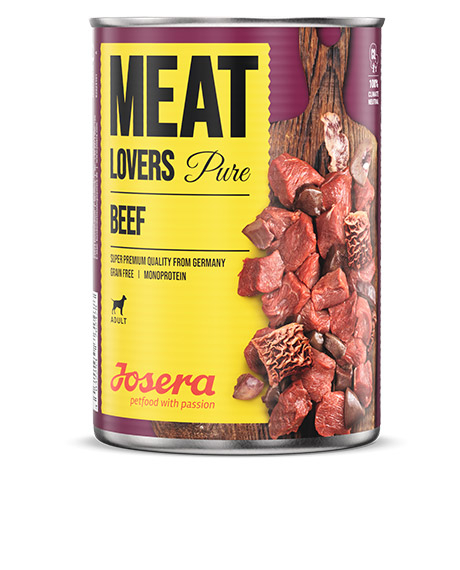 Josera Meat Lovers Pure Beef konservai šunims su jautiena, 800 g