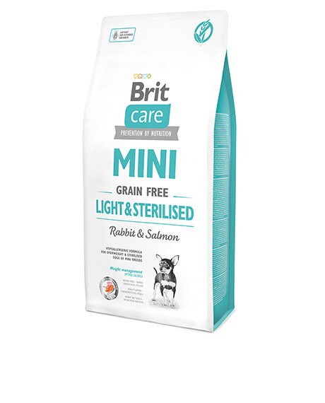 Brit Care Mini Light - Sterilised sausas maistas šunims : Pakuotė - 400 g