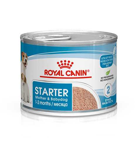 Royal Canin Starter Mousse Mother - Babydog konservai šuniukams, 195 g