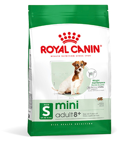 Royal Canin Mini Adult 8+ sausas maistas šunims : Pakuotė - 2 kg