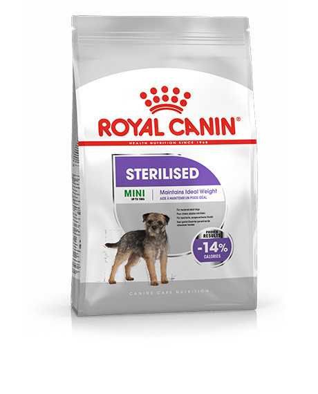 Royal Canin Mini Sterilised sausas maistas šunims : Pakuotė - 8 kg