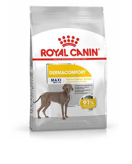 Royal Canin Maxi Dermacomfort sausas maistas šunims, 12 kg