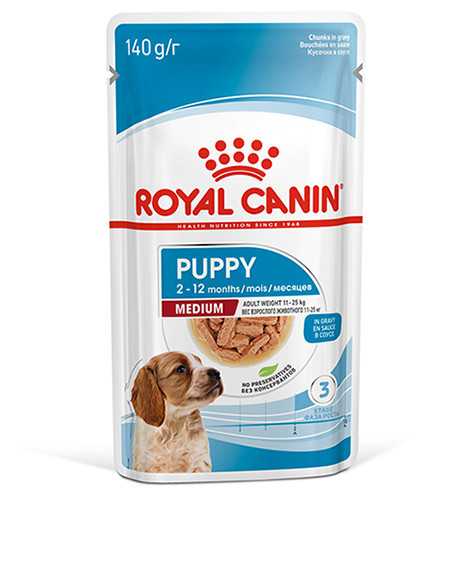 Royal Canin Medium Puppy konservai šuniukams, 10x140 g