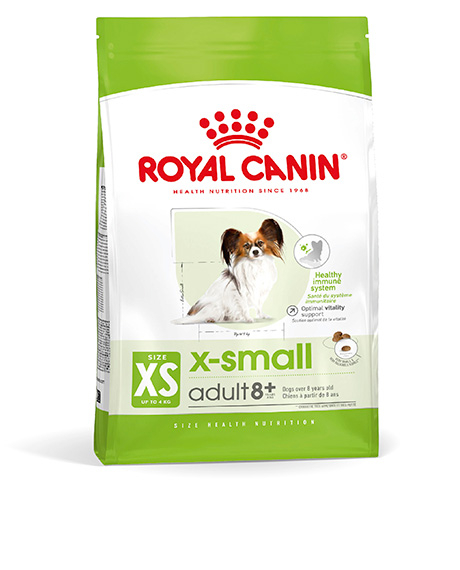 Royal Canin X-Small Adult 8+ sausas maistas šunims, 1.5 kg