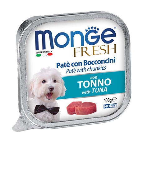 Monge Fresh konservai šunims su tunu, 100 g