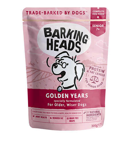 Barking Heads Golden Years konservai šunims, 300 g : Pakuotė - 5 x 300 g