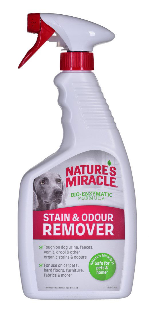 Nature's Miracle Stain-Odour Remover šunų dėmių ir kvapų valymo priemonė, 709 ml