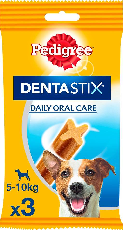 Papildomas šunų ėdalas PEDIGREE Dentastix, mažiems šunims, 45 g x 6 vnt. pakuotė