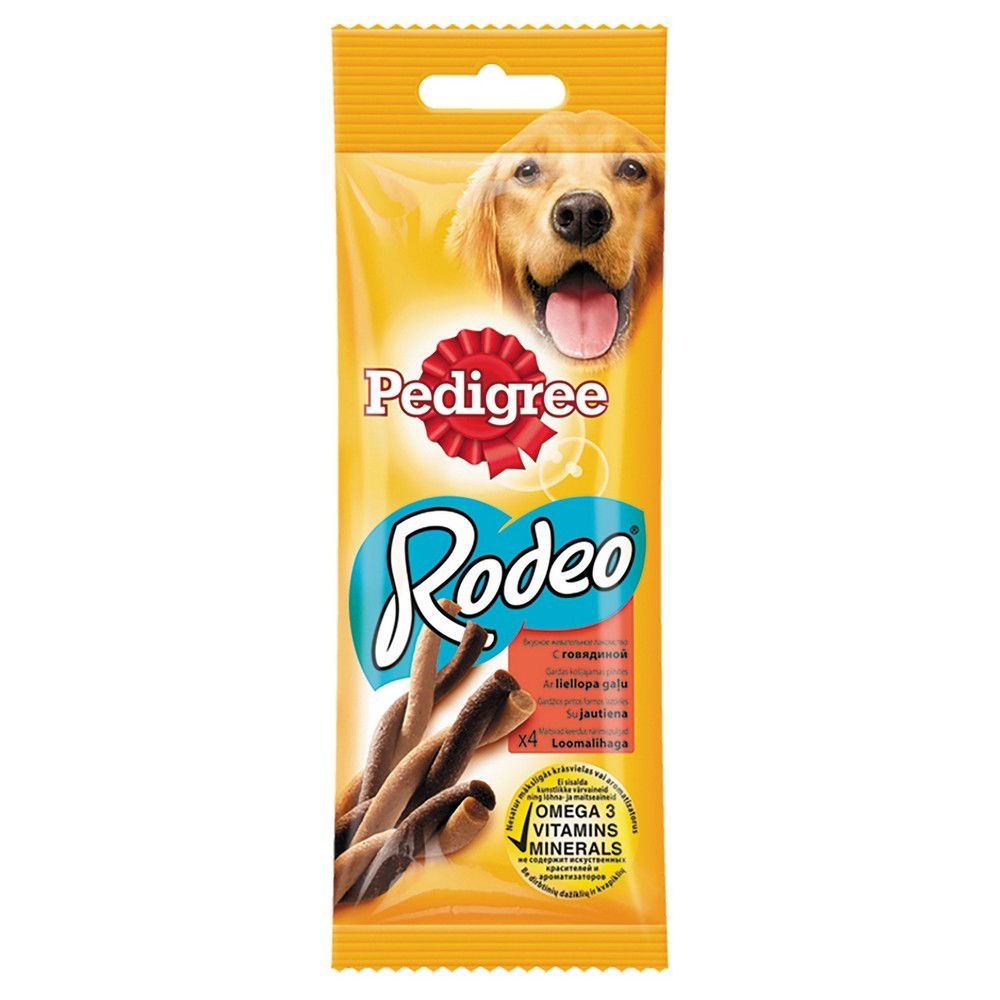 Šunų skanėstas PEDIGREE Rodeo, 70 g x 10 vnt. pakuotė