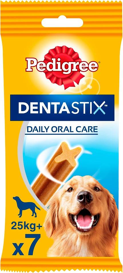 Papildomas šunų ėdalas PEDIGREE Dentastix, dideliems šunims, 270 g x 5 vnt. pakuotė